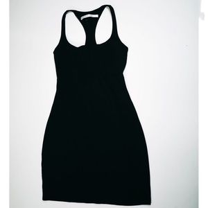 Susana Moncao Black Racerback Mini Tank Dress XS